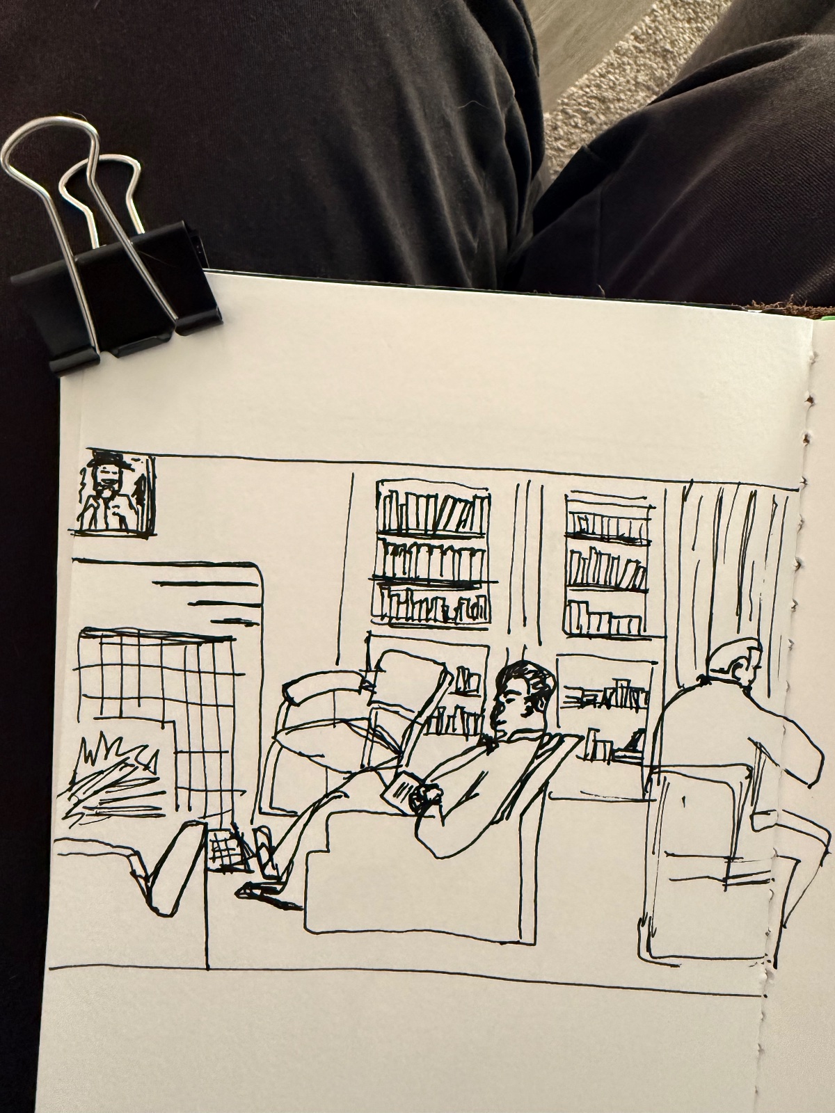 Drawing by @quietarchitectcl